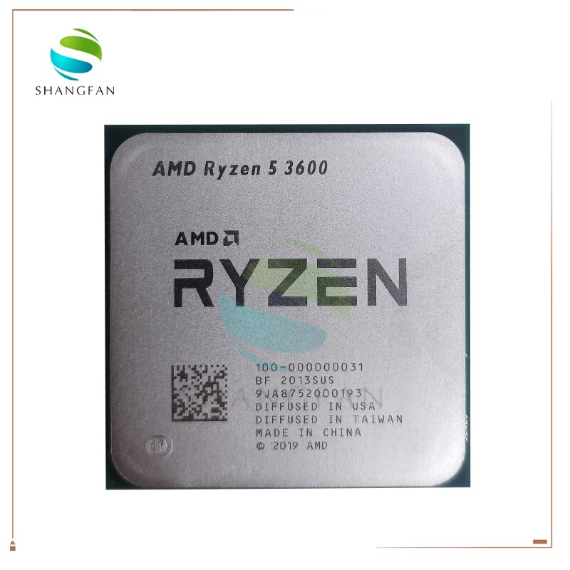 AMD Ryzen 5 3600 R5 3600 3.6 GHz, 6 ھ 12  CPU..
